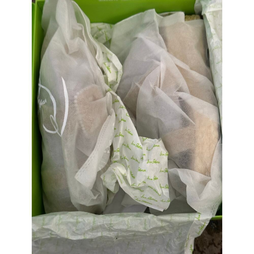 Sam Edelman Women's Cream Chase Buckle Woven Espadrilles Wedge Sandals Size 10 - Picture 9 of 10